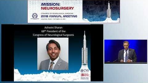 2018 CNS Annual Meeting - Presidential Address