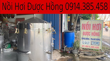 Nồi Hơi Nấu Rượu siêu khủng 200kg gạo một mẻ lõi inox304 có hệ thống đun củi