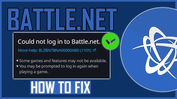 How To Fix: Battle net BLZBNTBNA00000A8D Error Could Not Log In To Battle Net