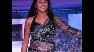 Mallu Actress Kaniha Hot Navel In Black Saree