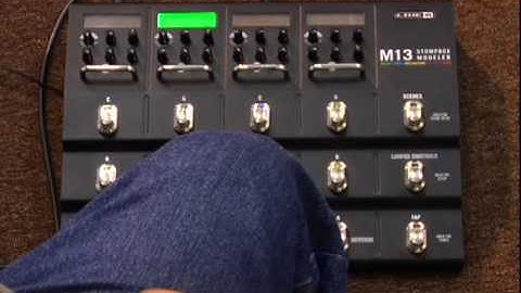 Line 6 M13 and Schecter Clean Sounds