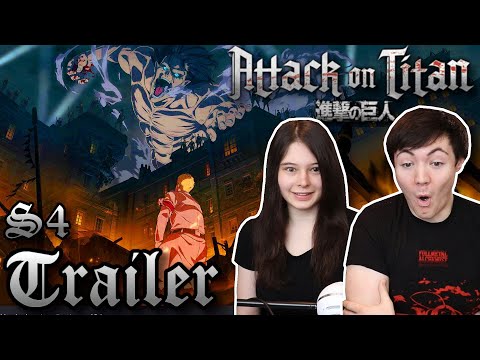 Attack on Titan S4 Trailer REACTION!!! 「進撃の巨人」The Final Season!!!