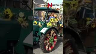 Vorstellung der teilnehmenden Oldtimer Traktoren zum Erntedankfest in Eupen (B)  08.10.2023 #shorts