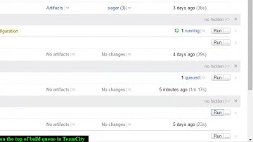 How to put the build on the top of build queue in TeamCity