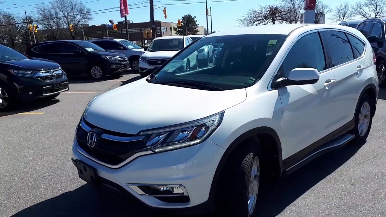 2016 Honda CR-V SE - YouTube