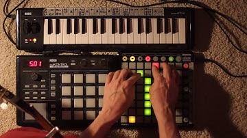 jugbeat tech demo - Ableton Launchpad MLR beat juggling (