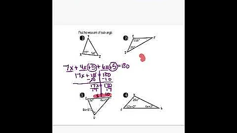 Angle Theorems for Triangles