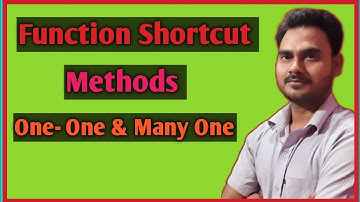 Injective, surjective and Bijective Functions |one-one & onto Functions|| Function short cut Method|