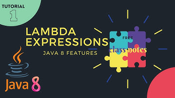Java 1.8 new Features | Lambda Expressions | Class Notes 🔥
