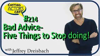 Bad Advice-Five things to stop doing
