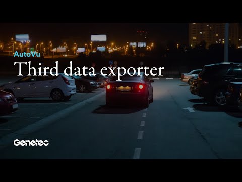 Genetec AutoVu Third Data Exporter