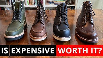 The BEST Moc Toe Boots for Men | Red Wing vs Grant Stone vs Thursday vs Dievier