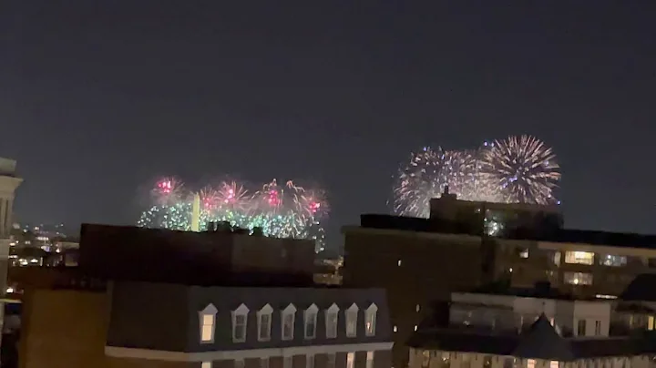 DC Fireworks Show Inauguration 2021 Katy Perry