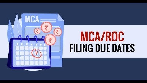 MCA, Due dates Extended, AOC-4, MGT-7.