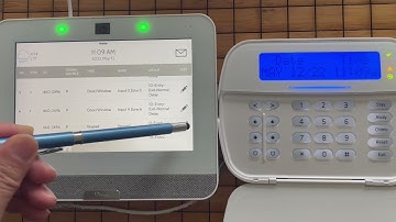 IQ4 partitioning a NEO_HS2LCD keypad