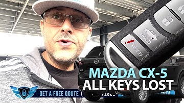 2020 Mazda CX-5 | Lost All Keys | How to create a car key replacement by Denver