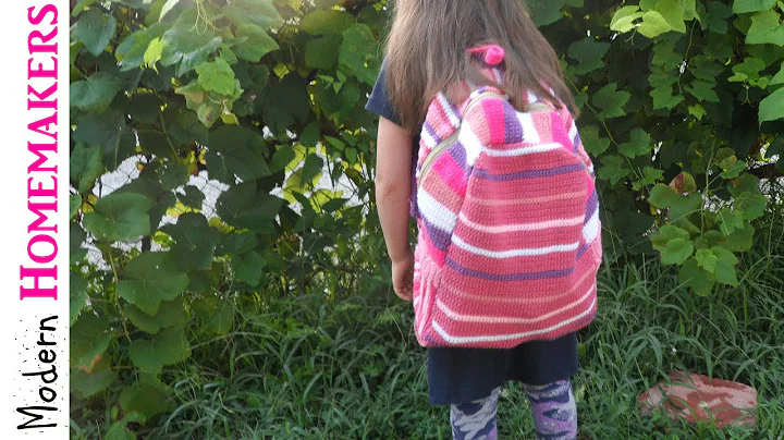 Step-by-Step Crochet Backpack Pattern