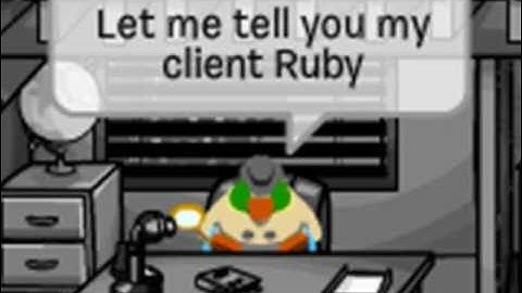 Club Penguin Ruby and the Ruby