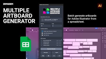 (New Features) Multiple Artboard Generator for Illustrator