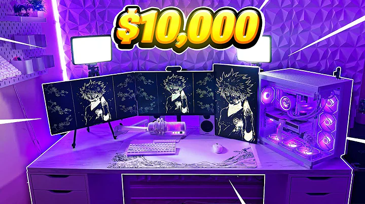 I Built My Dream Gaming Setup! ($10,000 Setup Tour) thumbnail