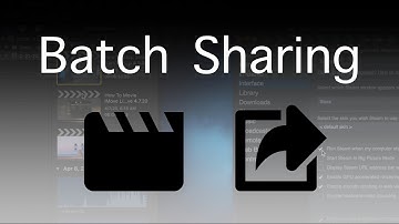How To Share Multiple Projects in Final Cut Pro