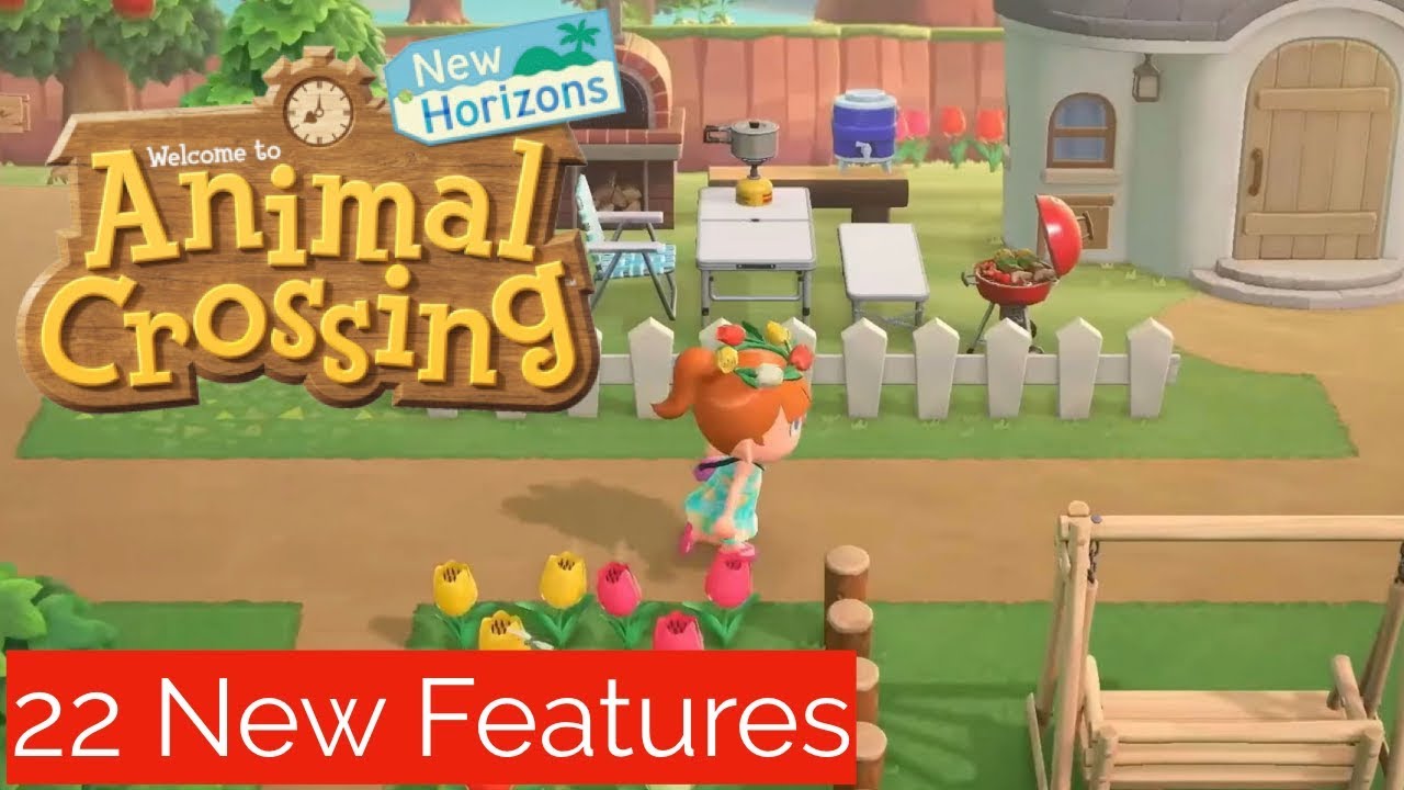 22 New Features in Animal Crossing New Horizons