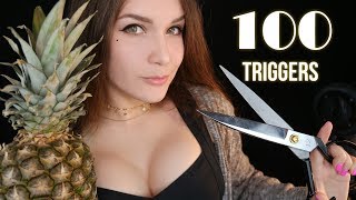 ASMR 100 TRIGGERS in 8 minutes 🌙✨