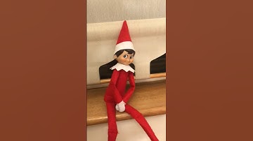 Elf on the Shelf caught moving #elfontheshelf #christmas