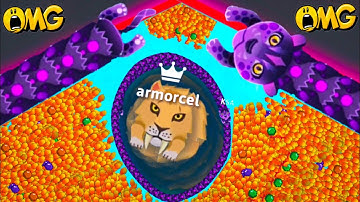 Snake.io 🐍 Mishipeshu Snake Skin Party! 🐍 Zero to Hero Gameplay | KSA Snake Game