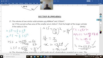 MATHS P1 2020 KCSE PREDICTOR PART 2