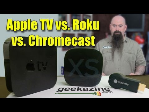 Chromecast vs. Apple TV vs. Roku Throwdown from YouTube · Duration: 17 minutes 23 seconds Chromecast vs. Apple TV vs. Roku Throwdown from YouTube · Duration: 17 minutes 23 seconds