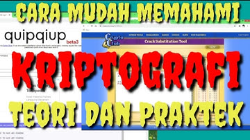 Tutorial Membuat Kriptografi Teori dan Praktek menggunakan Cripto Club