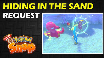 Hiding in the Sand: Octillery & Stunfisk 4 Star Pose Request | New Pokemon Snap Guide & Walkthrough