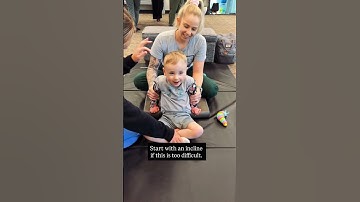 Moro reflex integration. Part 2. #primitivereflexes #reflexintegration #mororeflex #reflexes