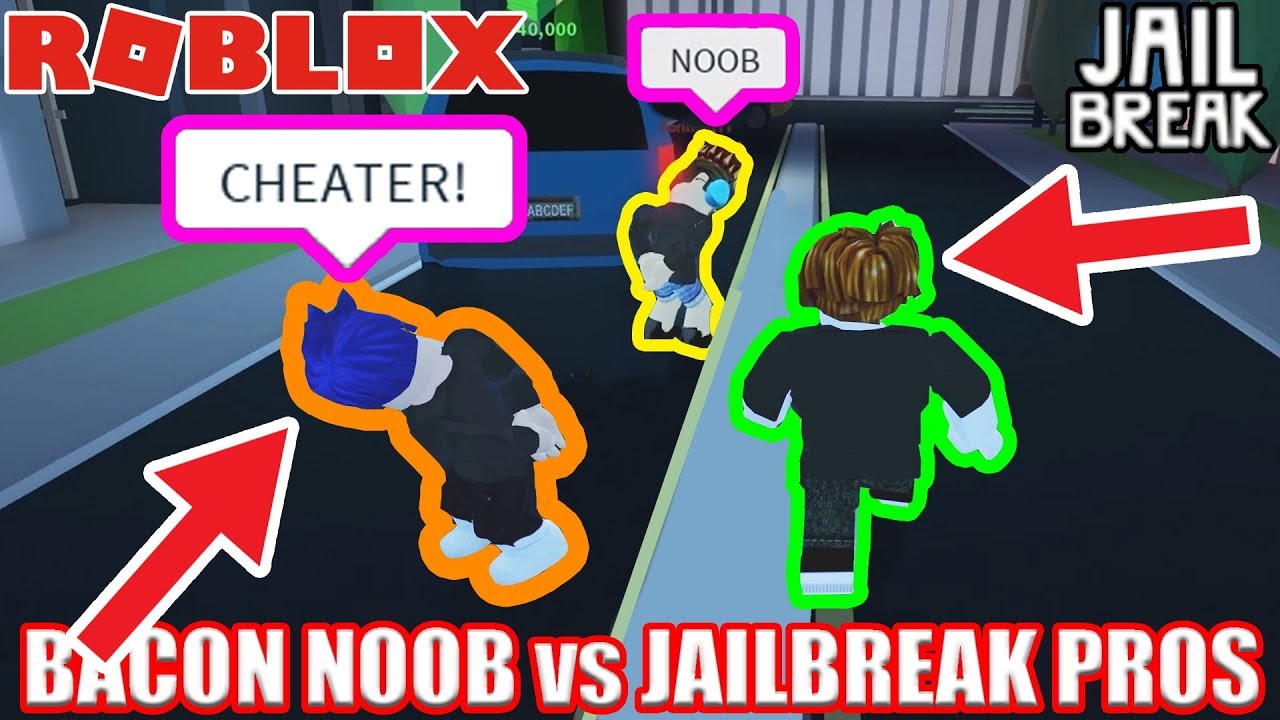 Jailbreak Noob Vs Skilled Players Roblox Jailbreak Starting