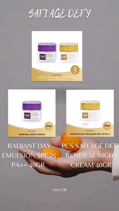 #daycream #nightcream #cream #safi #skincare  #skincare#skincareantiaging #creamantiaging