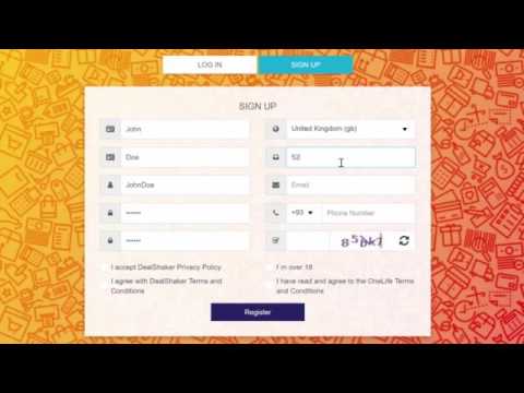 DealShaker: Sign up and Login - cu subtitrare in romana