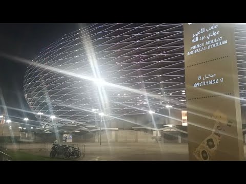 مباشر امام الملعب الامير مولاي عبد الله الرباط اجواء رائعة