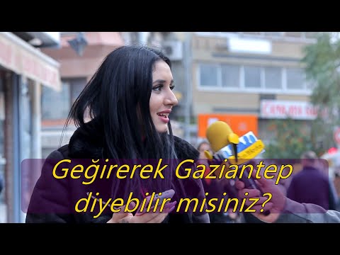 GEĞİREREK GAZİANTEP DİYEBİLİR MİSİNİZ? - SARI MİKROFON