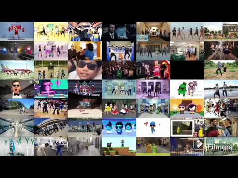 Gangnam style 49 Parody Mashup