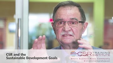 CSR and the Sustainable Development Goals
