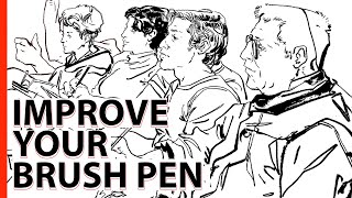 Level Up Your Brush Pen Drawings With These Tips