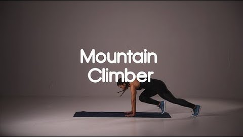 Mountain Climber - Exercise Demo