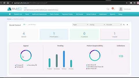 AltuMED PracticeFit - Features Demo Video