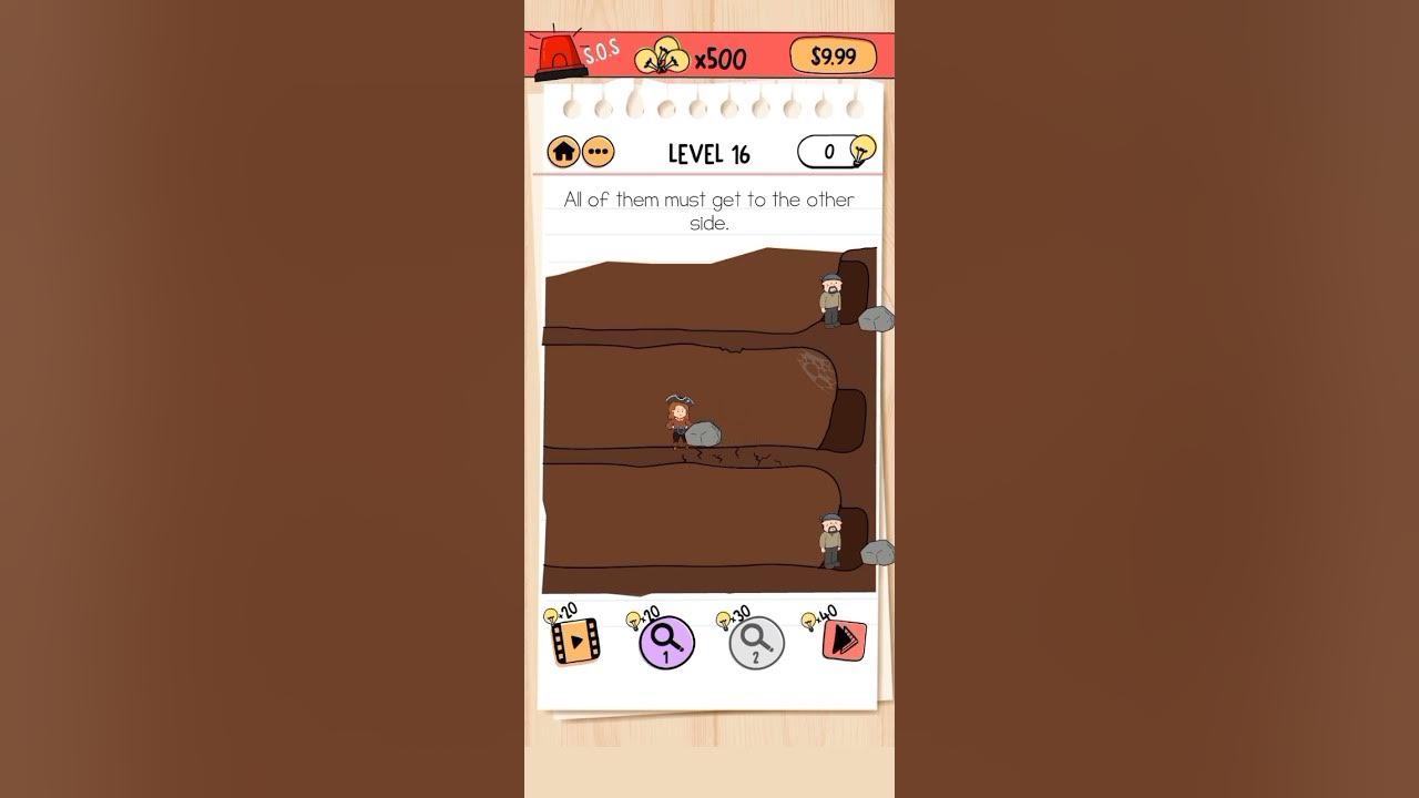 Brain test 2 tricky stories level 16 captain mary solved youtube