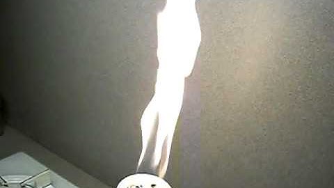 Jam jar pulsejet attempt and failure