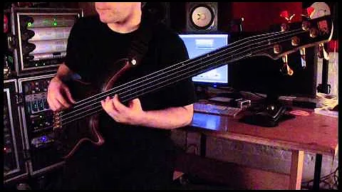 Cynic "Veil of Maya" Bass Play-Through by Sean Mal...