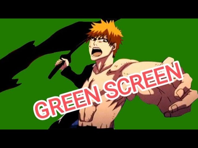 greenscreen #crunchyroll #bleach #ichigo #anime