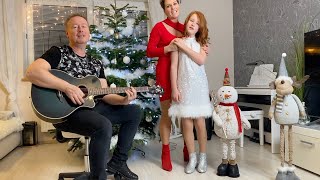 Lucie, Monika a Pavel Březinovi - Vánoce bílý