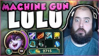 THIS MACHINE GUN LULU BUILD IS ACTUALLY LEGIT! ON-HIT LULU TOP GAMEPLAY SEASON 7! League of Legends